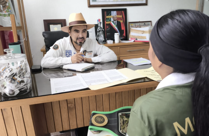 Mi apoyo y reconocimiento a la talentosa y fuerte Lourdes Cruz Salgado, orgullosamente de Yautepec, campeona estatal en Lima Lama, quien en las siguientes semanas participará en el Campeonato Nacional de Cintas Negras y de color Lima Lama, que se realizará en Acapulco, Guerrero.